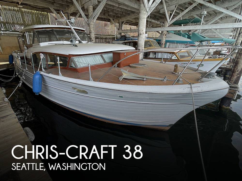1957 Chris-Craft Constellation 38 in seattle WA