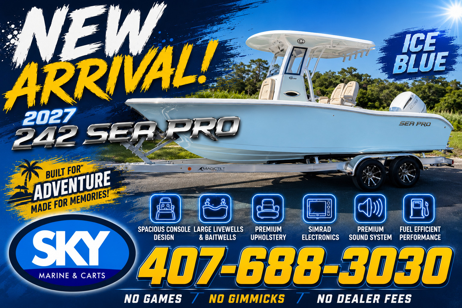 2027 Sea Pro 242 Sport Center Console in sanford FL