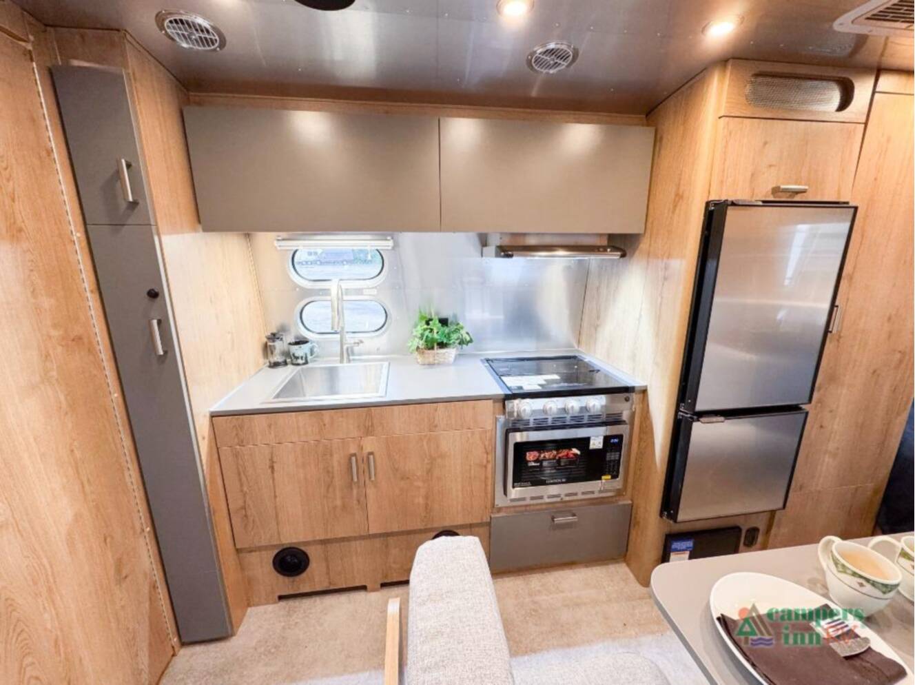 A photo of this 2026 Airstream Trade Wind 23FBT