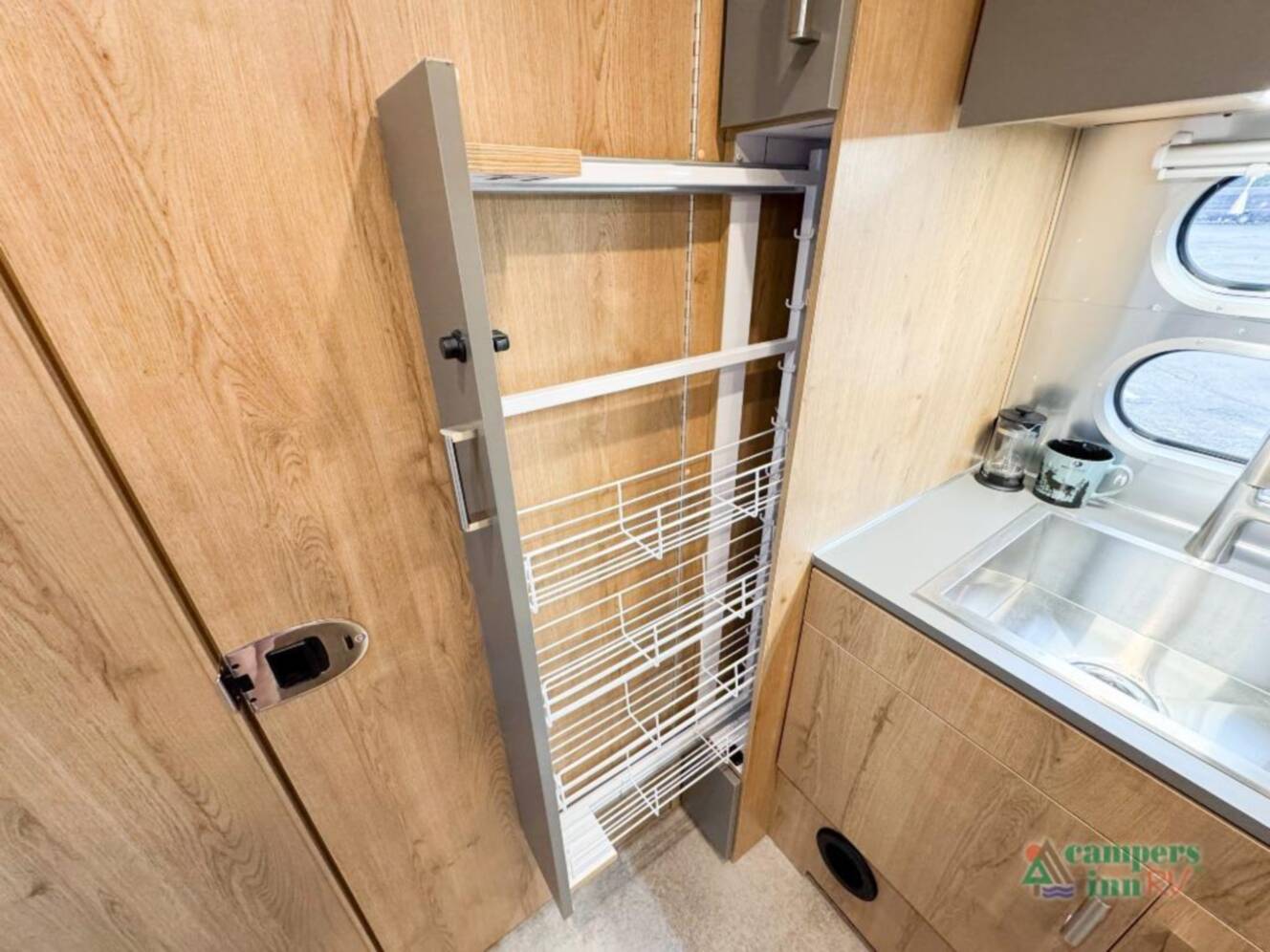 A photo of this 2026 Airstream Trade Wind 23FBT