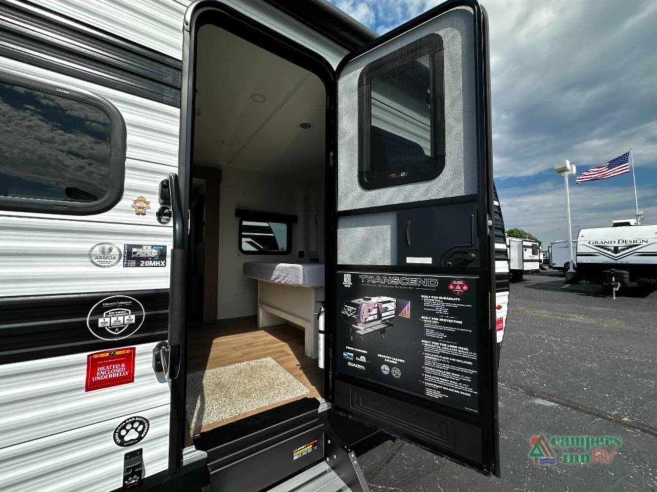 A photo of this 2026 Grand Design Transcend Xplor 20MKX