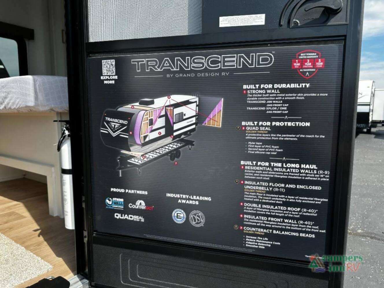 A photo of this 2026 Grand Design Transcend Xplor 20MKX
