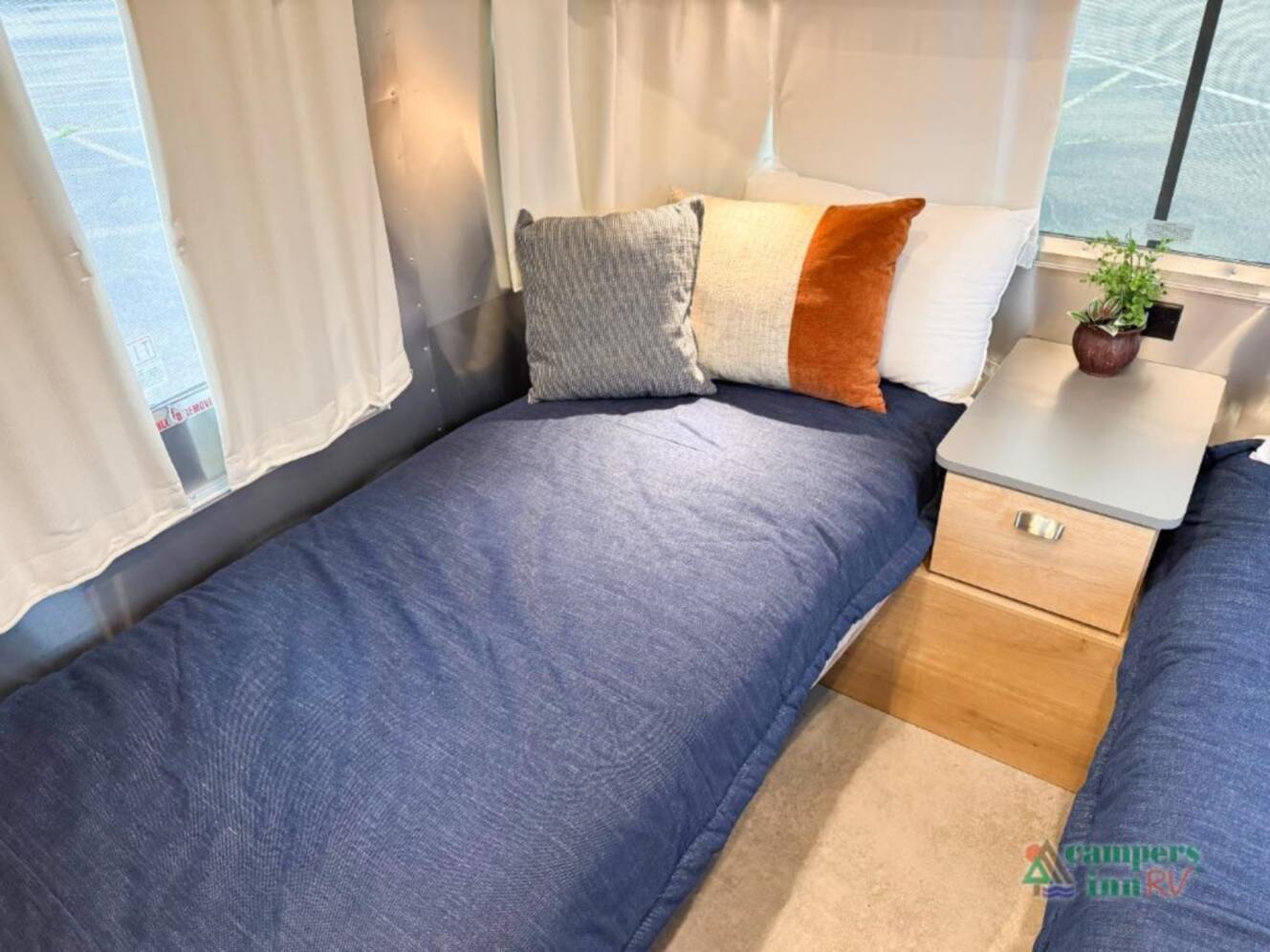 A photo of this 2026 Airstream Trade Wind 23FBT