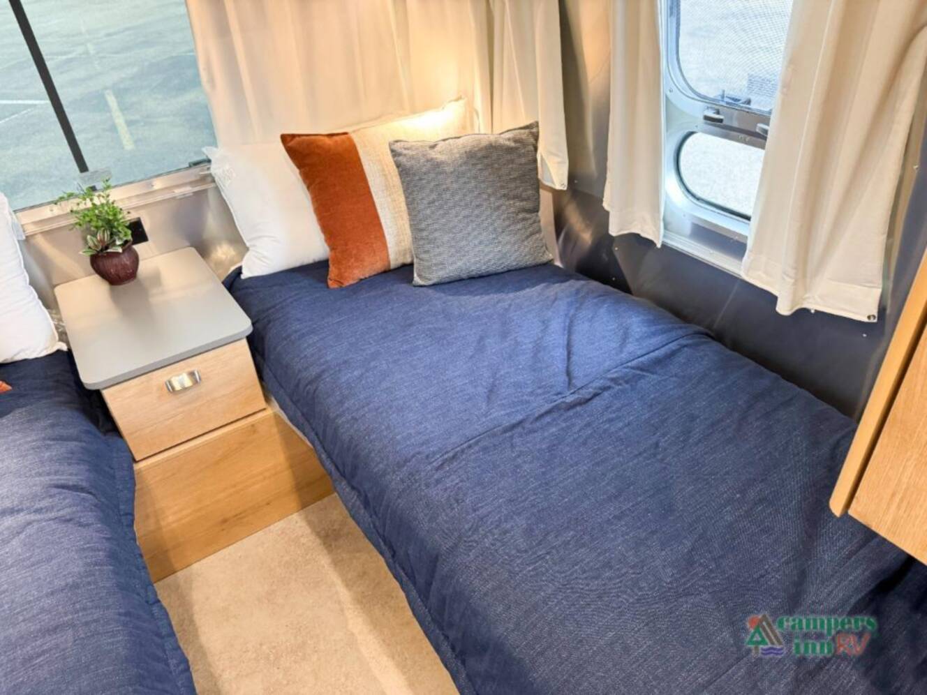 A photo of this 2026 Airstream Trade Wind 23FBT