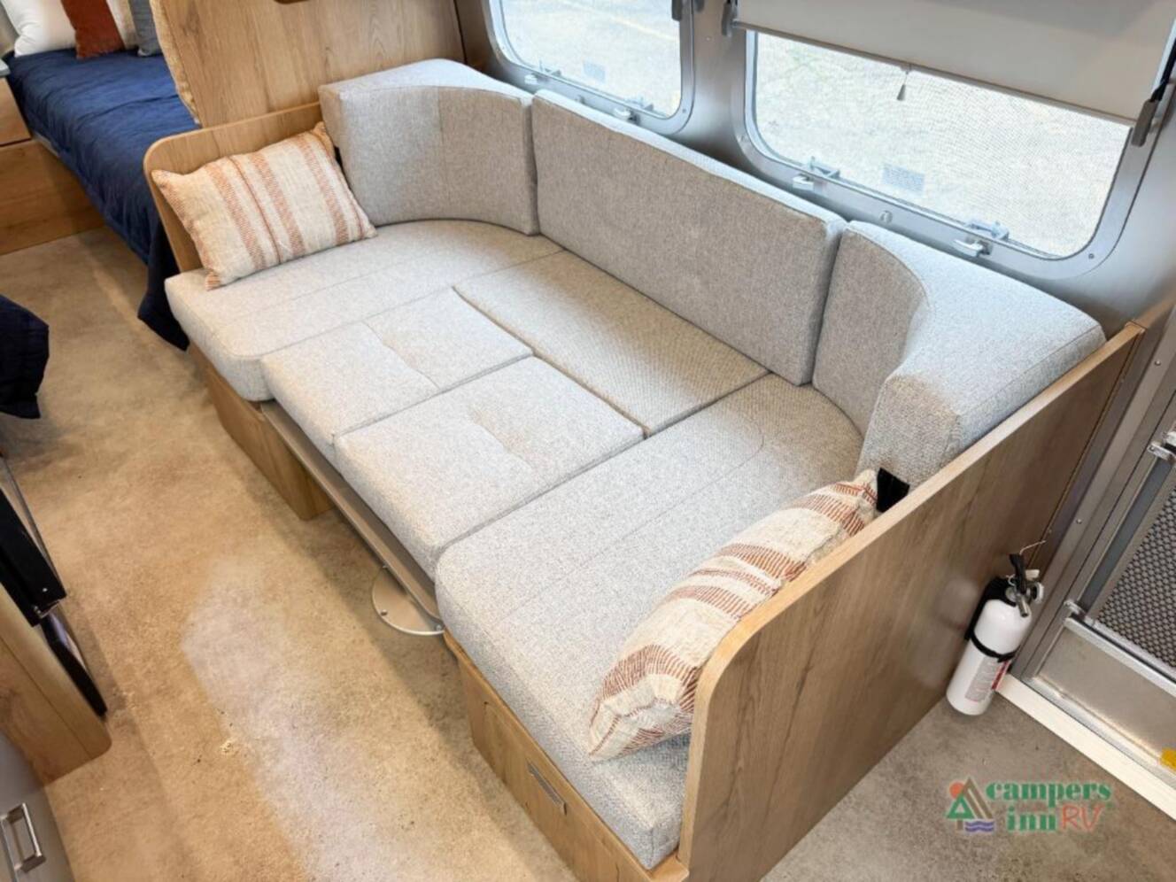 A photo of this 2026 Airstream Trade Wind 23FBT