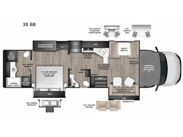 2027 Tiffin Motorhomes Allegro Bay 38BB in panama city FL