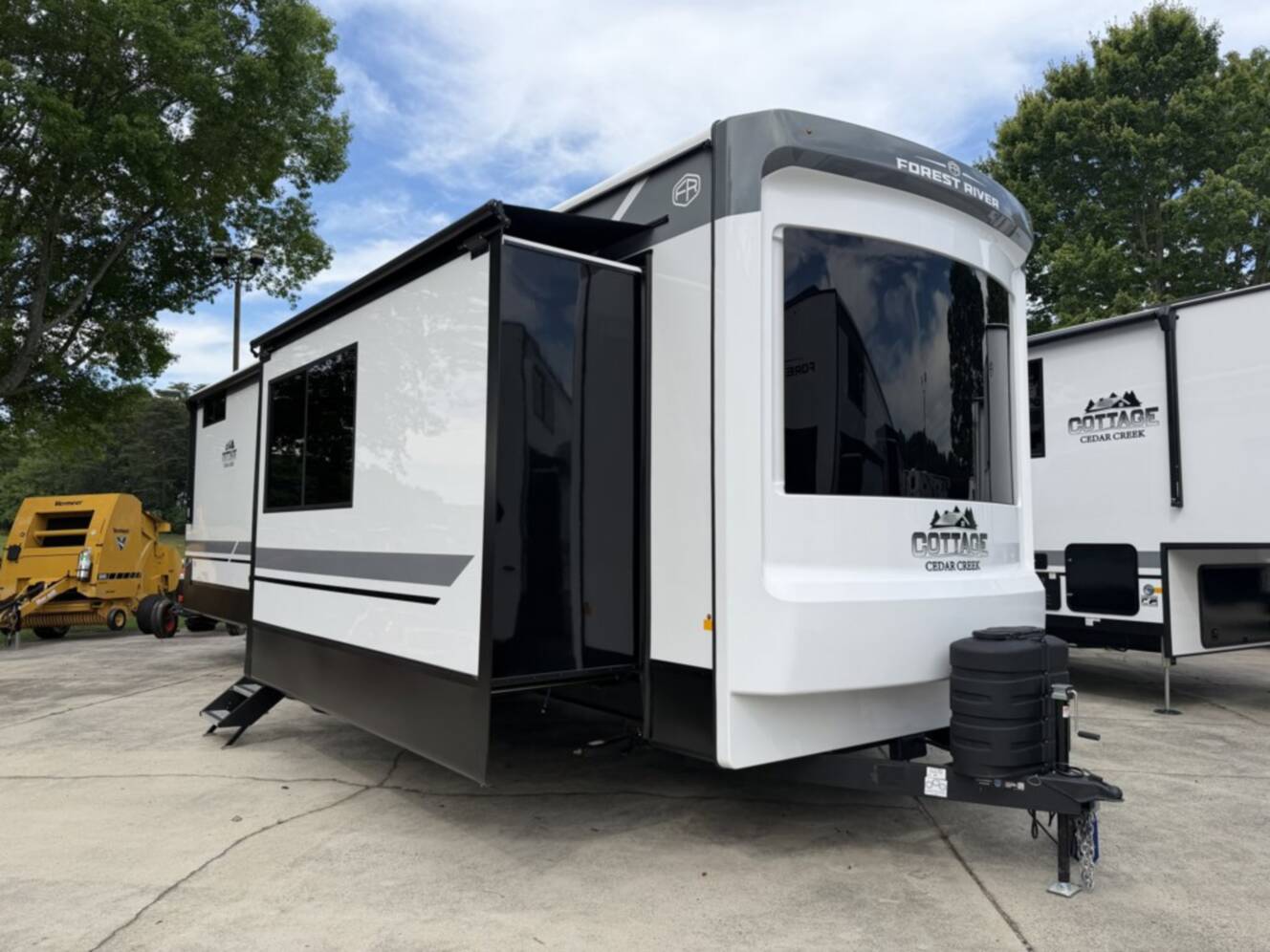 A photo of this 2026 Forest River Rv Cedar Creek Cottage 40CMK