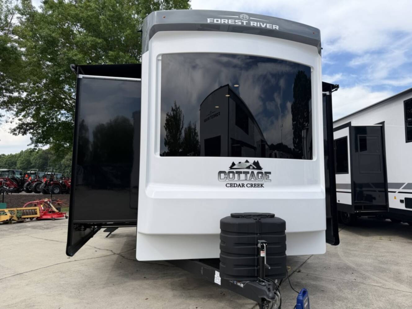 A photo of this 2026 Forest River Rv Cedar Creek Cottage 40CMK