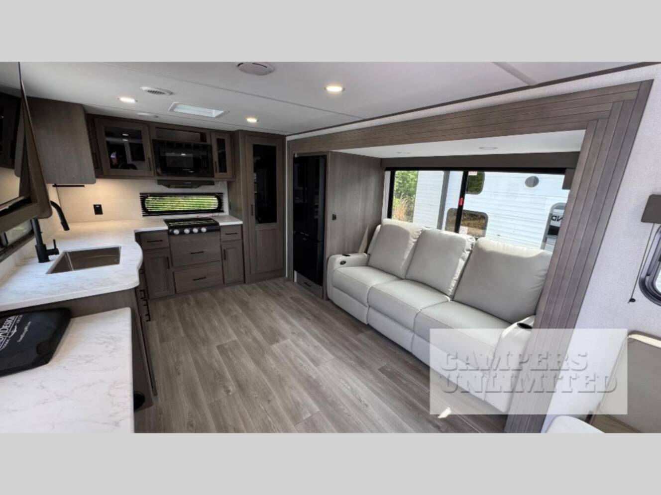 A photo of this 2026 Grand Design Transcend Xplor 315RKT