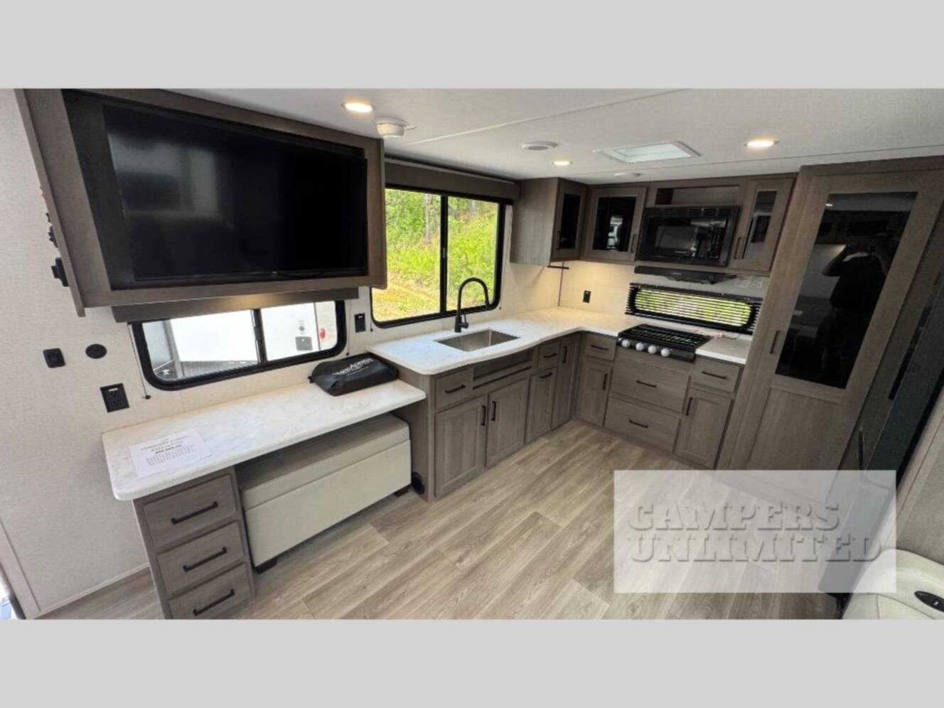 A photo of this 2026 Grand Design Transcend Xplor 315RKT