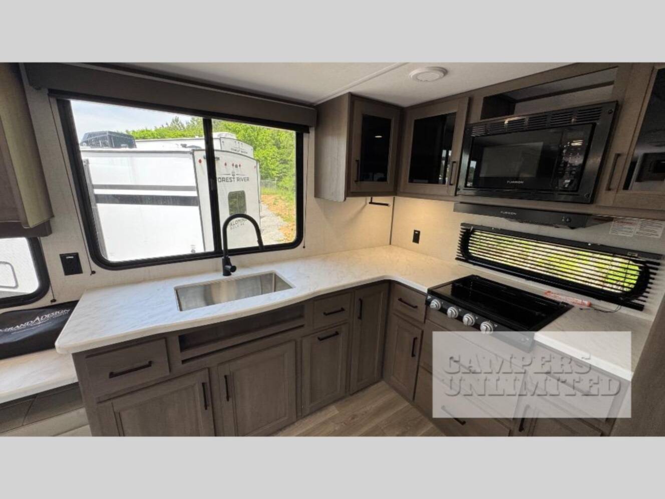 A photo of this 2026 Grand Design Transcend Xplor 315RKT