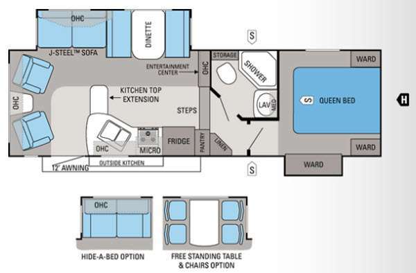 2012 Jayco Eagle Super Lite HT 26.5RLS in baird TX