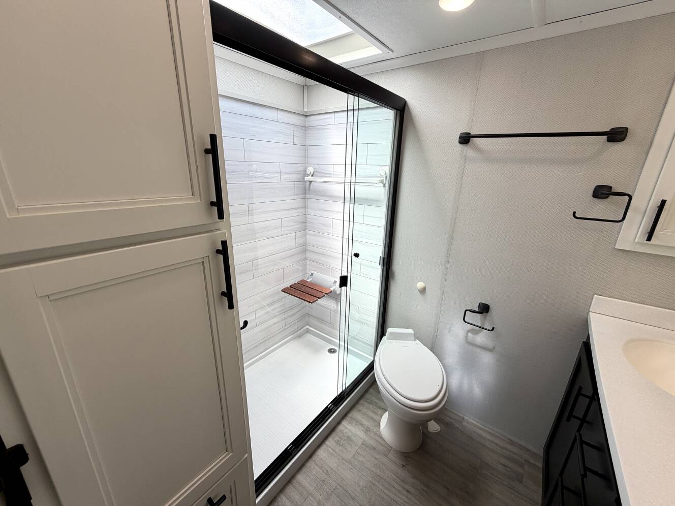 A photo of this 2021 Forest River RIVERSTONE RESERVE 3850RK