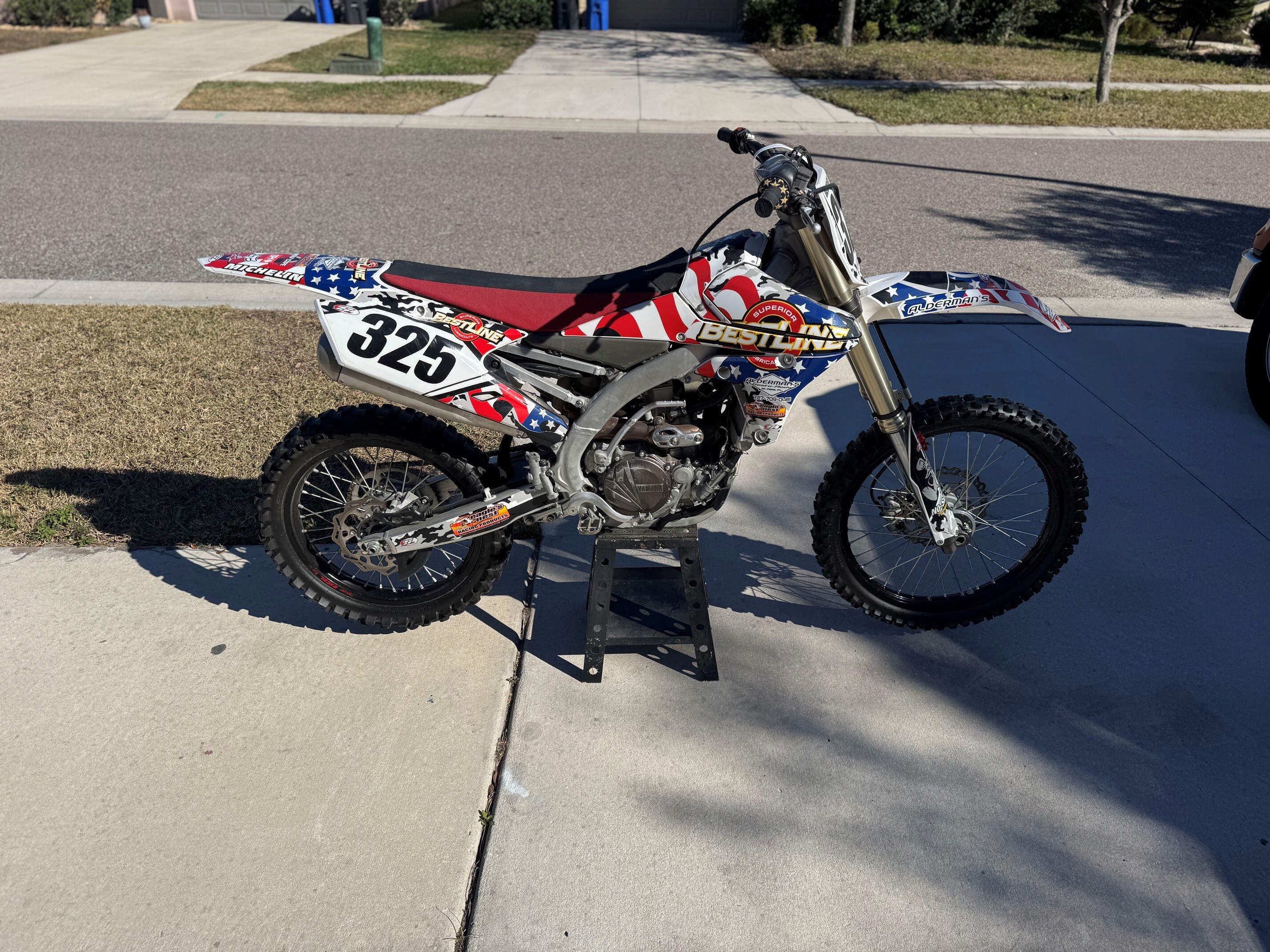2014 Yamaha YZ 450F 450F in Ruskin, FL