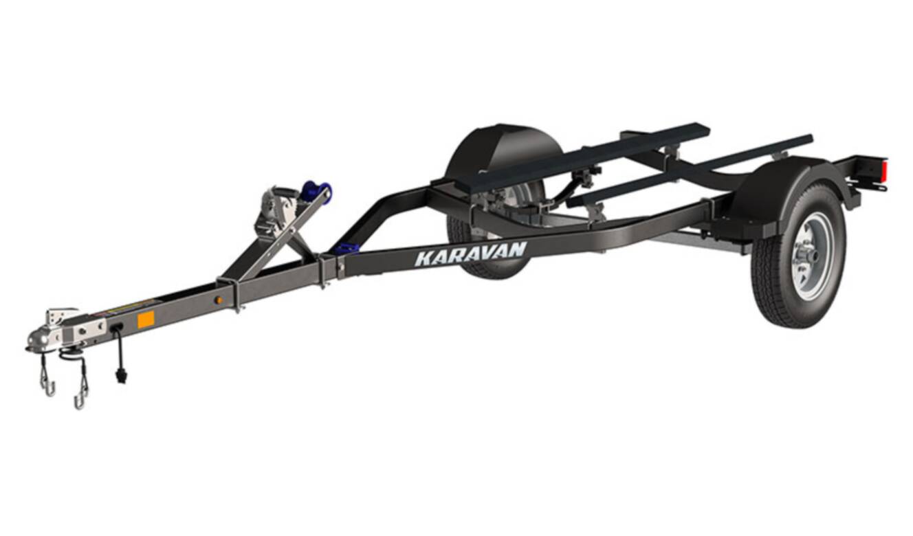 A photo of this 2025 Karavan Trailers Single Watercraft Steel Trailers