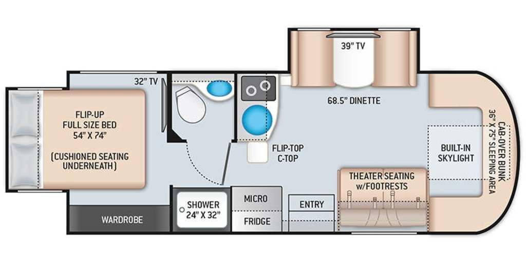 2023 Thor Motor Coach Tiburon 24RW in las vegas NV