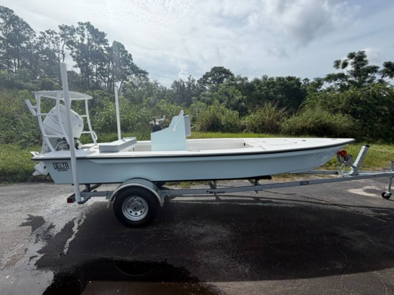 A photo of this 2027 Delta Boat Works Delta 18