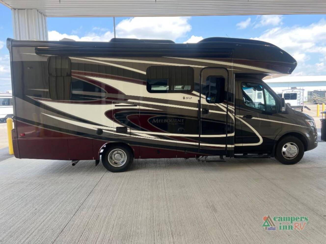 A photo of this 2021 Jayco Melbourne Prestige 24LP