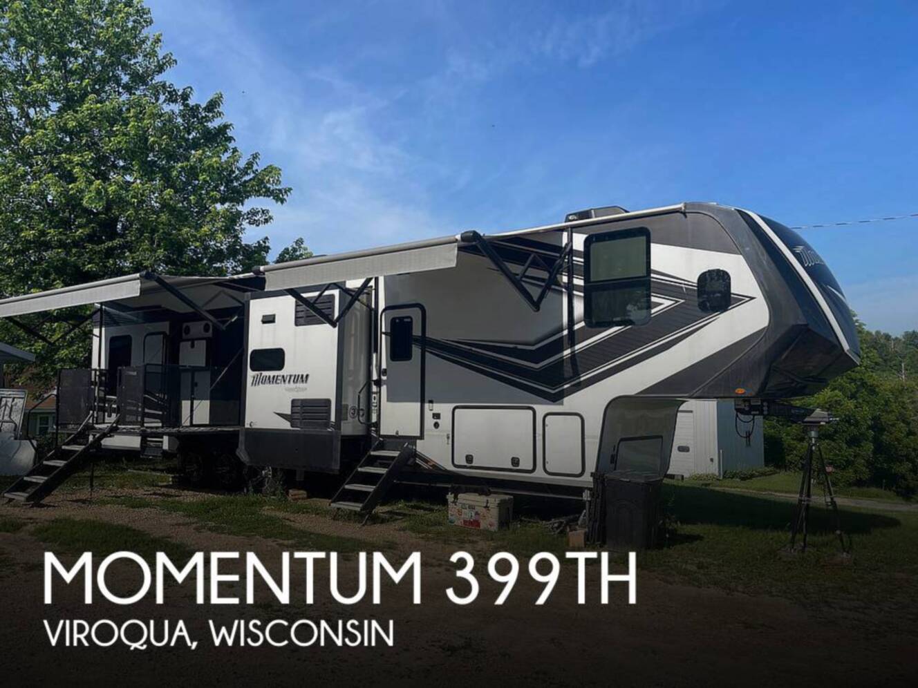 A photo of this 2022 Grand Design Momentum 399TH