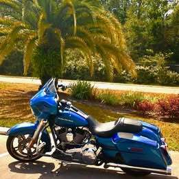 Blue Harley-Davidson Street Glide Motorcycles For Sale Near