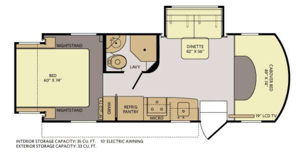 2012 Fleetwood Rv Tioga DSL 24R in roca NE