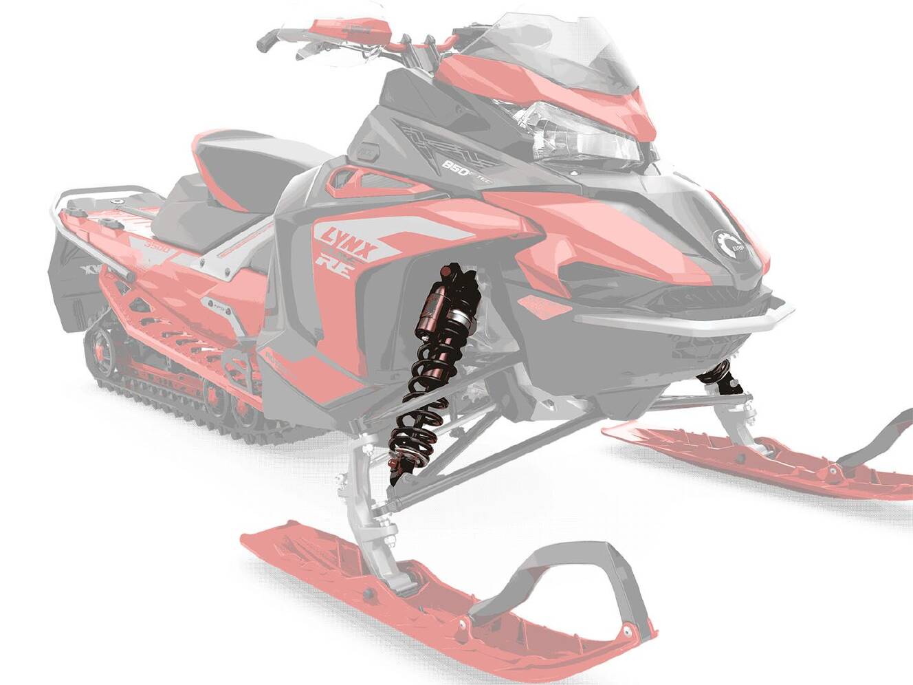A photo of this 2022 Lynx RAVE RE 850 E-TEC Ice Ripper XT 1.5 M.S./E.S.
