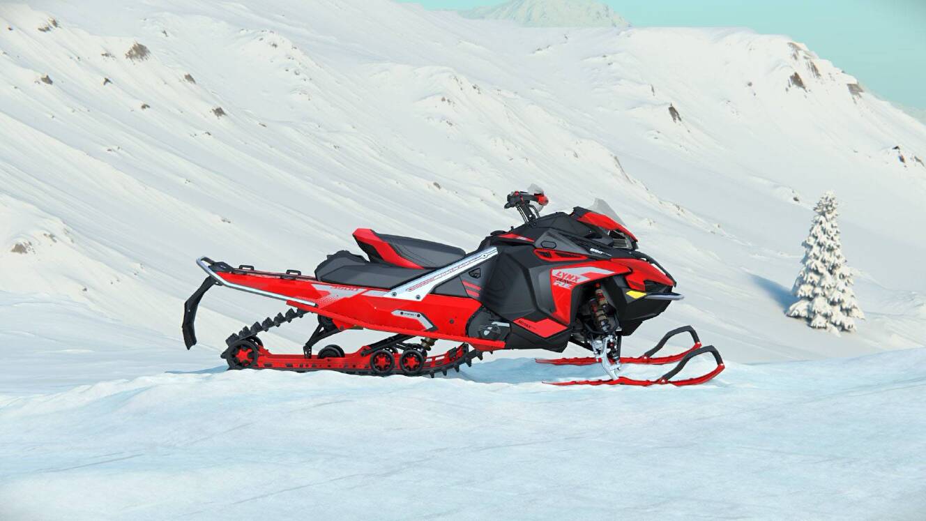 A photo of this 2022 Lynx RAVE RE 850 E-TEC Ice Ripper XT 1.5 M.S./E.S.