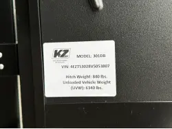 2027 KZ RV Sportsmen SE 301DBSE