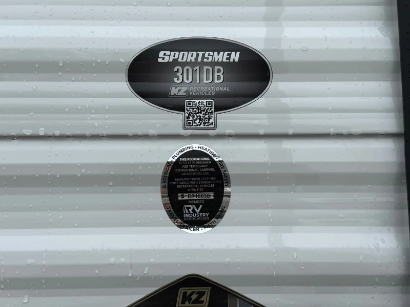2027 KZ RV Sportsmen SE 301DBSE