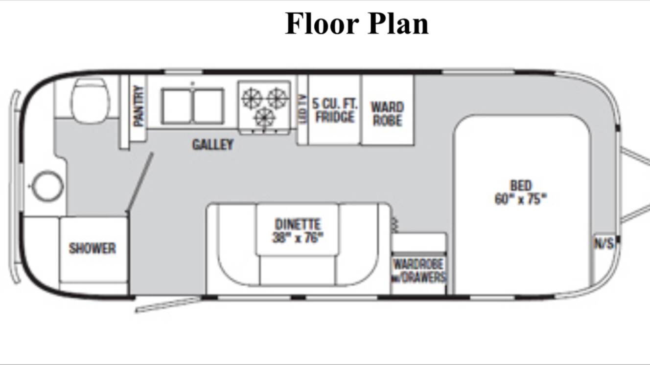 A photo of this 2015 Airstream FLYING CLOUD 23FB