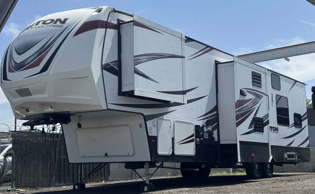 2017 Voltage By Dutchmen Triton FW Toy Hauler 3551 in riverside CA