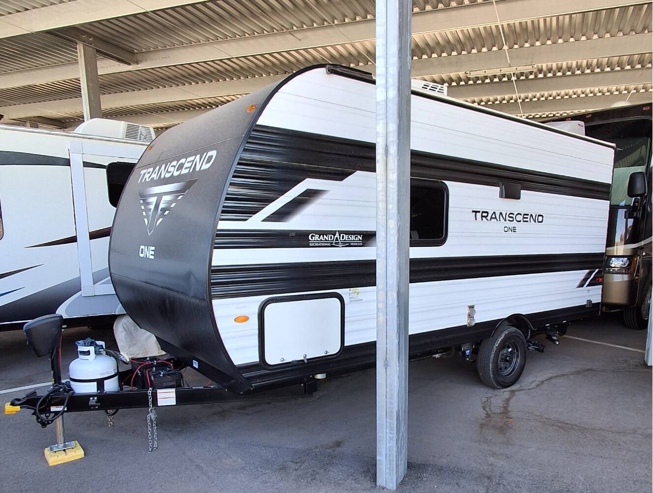 A photo of this 2025 Grand Design TRANSCEND ONE 151RB