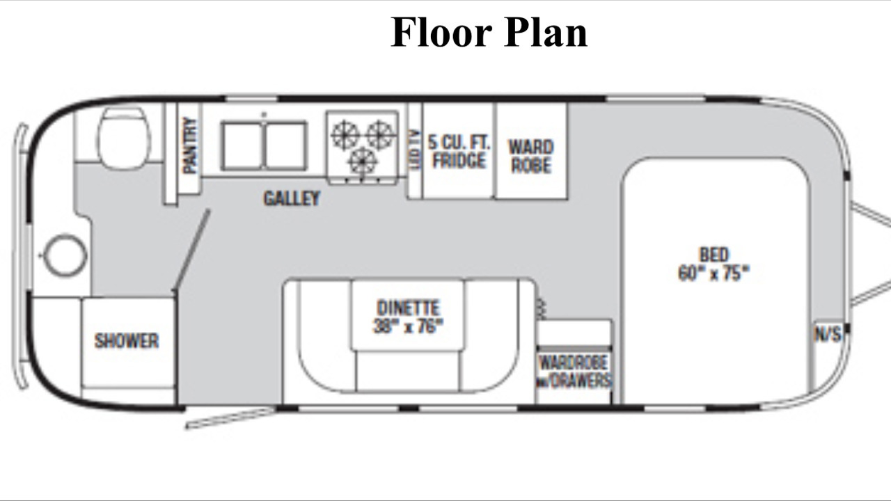 A photo of this 2015 Airstream FLYING CLOUD 23FB