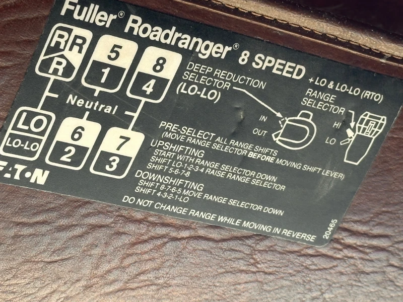 1988 AUTOCAR DK64B