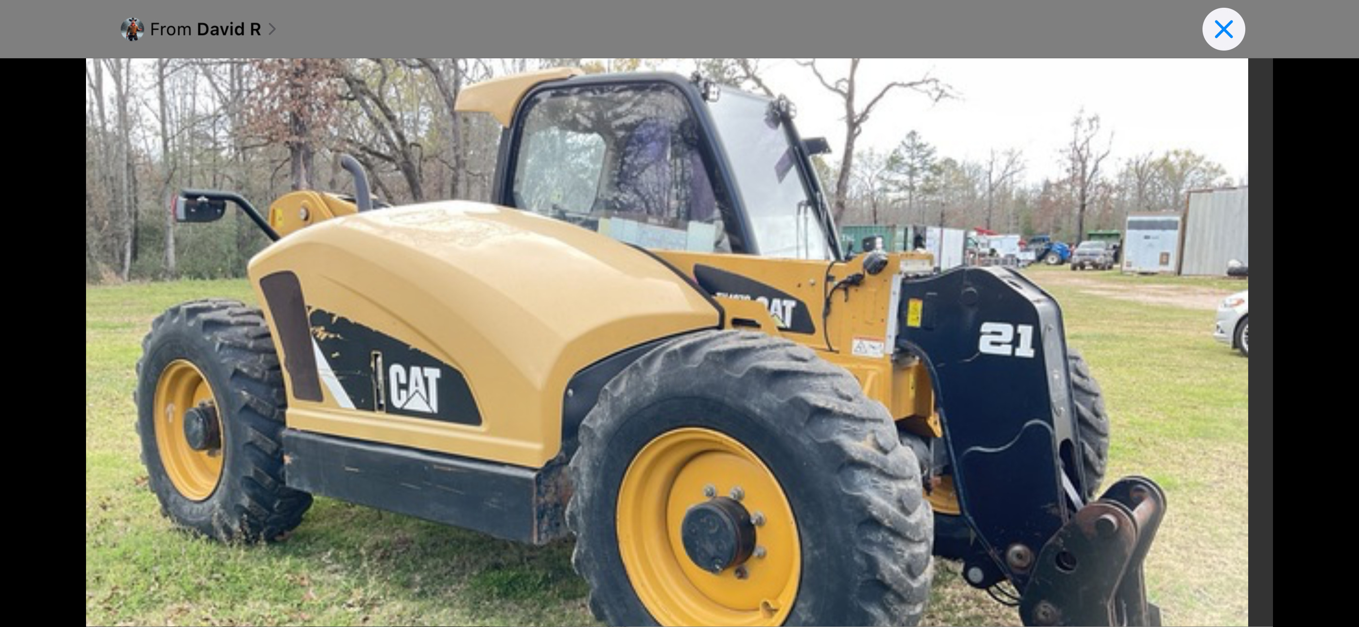 2015 CAT 407c in Oakwood, TN