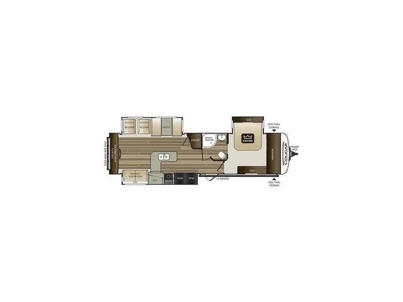 2019 KEYSTONE COUGAR 33SAB