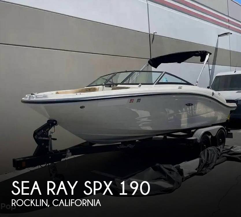 2022 Sea Ray SPX 190 Bowrider Boat boat
