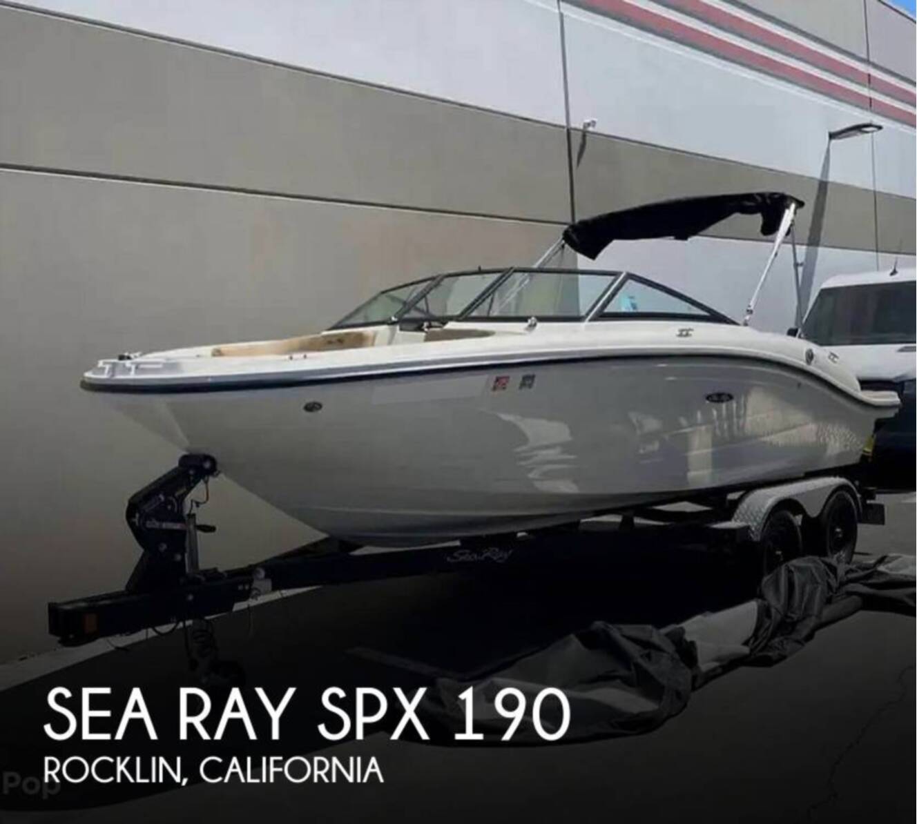 A photo of this 2022 Sea Ray SPX 190