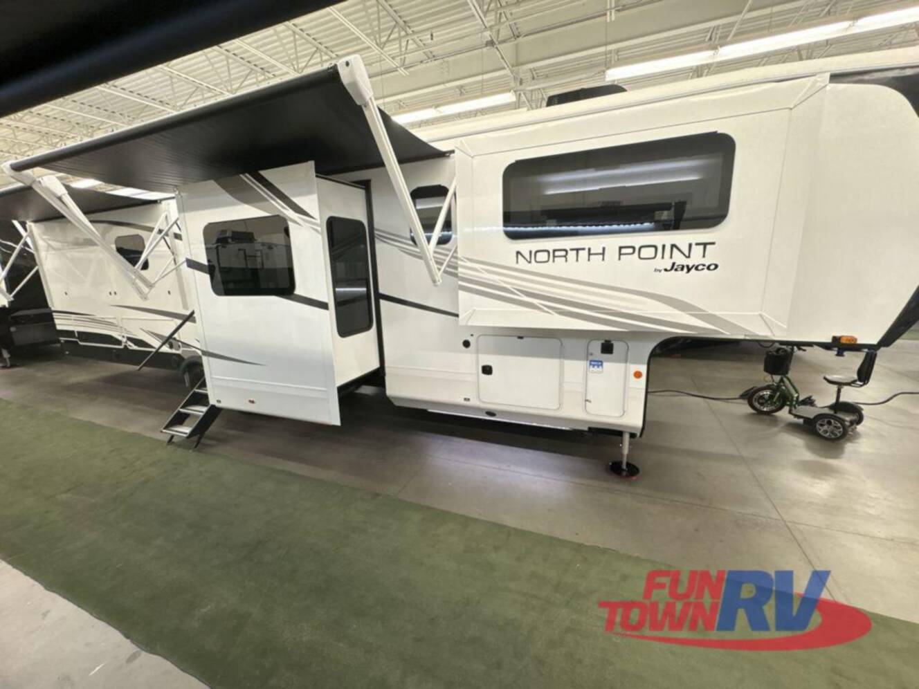 A photo of this 2026 Jayco North Point 382FLRB