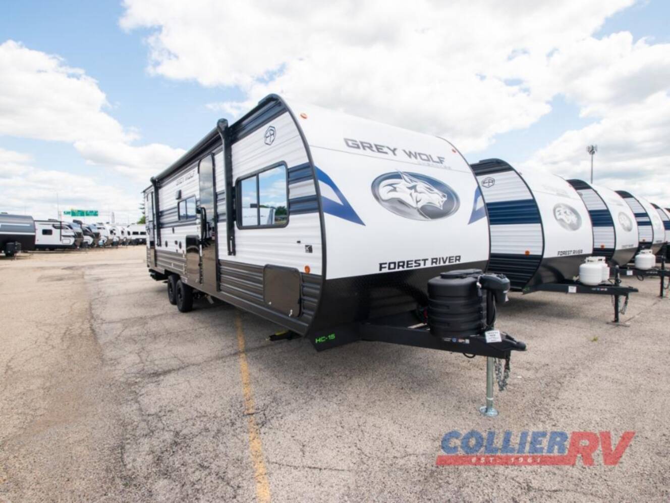 A photo of this 2027 Forest River Rv Cherokee Grey Wolf 26DBH