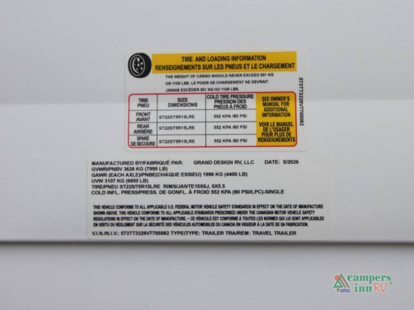 A photo of this 2027 Grand Design Transcend Xplor 265BHT