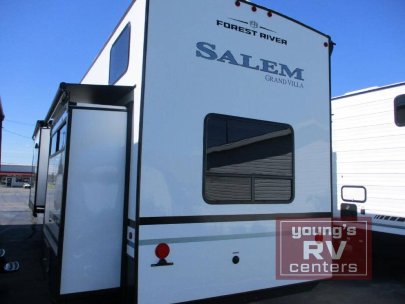 A photo of this 2027 Forest River Rv Salem Grand Villa 42FLDL