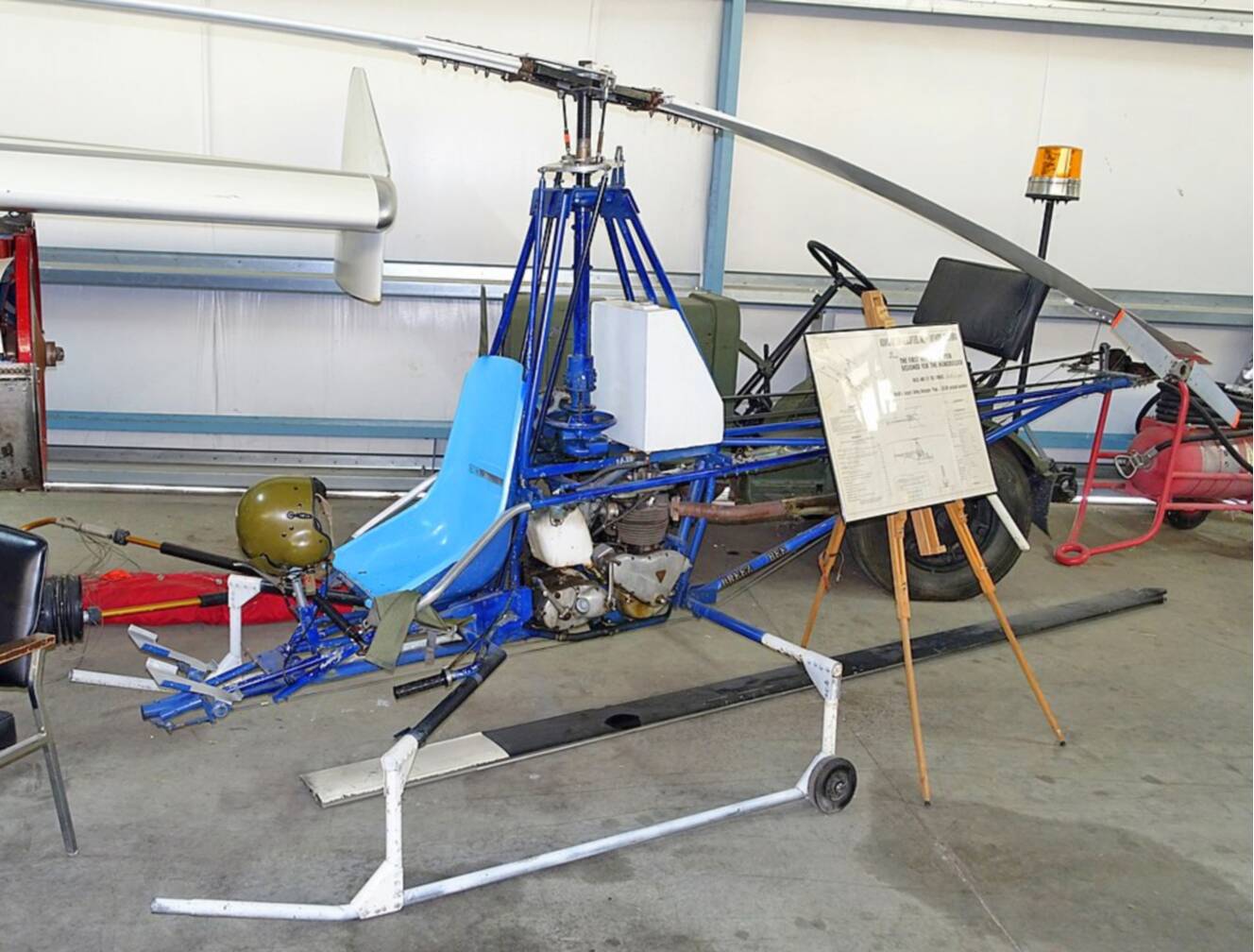 A photo of this 2026 Adams-Wilson Choppy Homebuilt Helicopter Choppy Hobbycopter Construction Plans