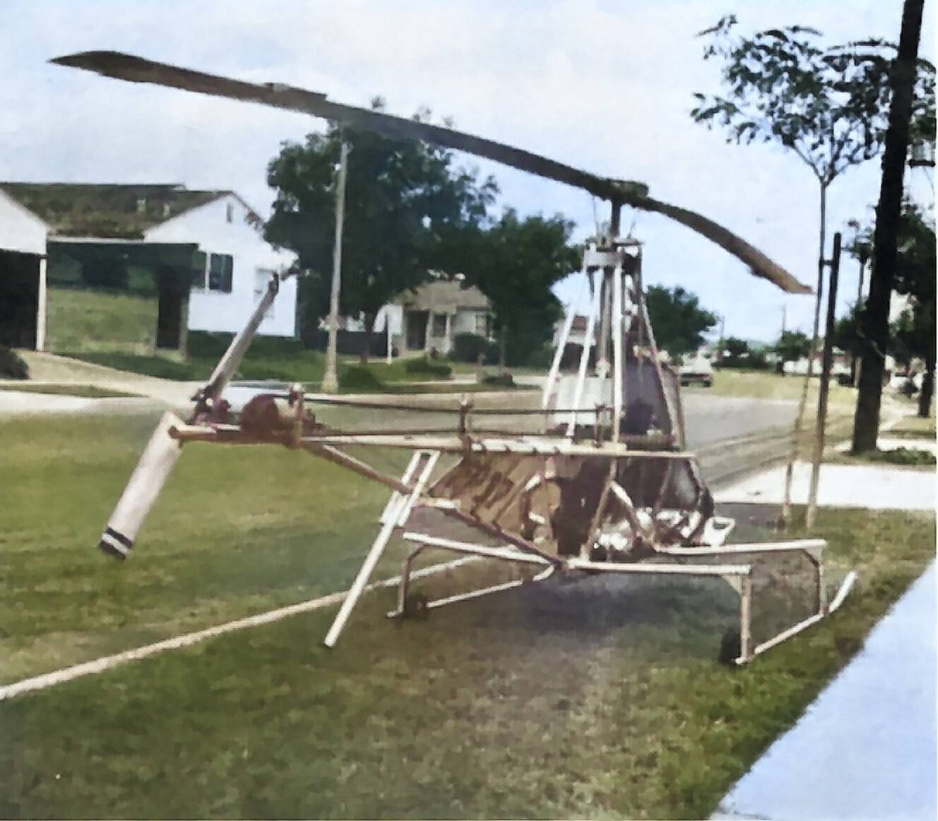 A photo of this 2026 Adams-Wilson Choppy Homebuilt Helicopter Choppy Hobbycopter Construction Plans