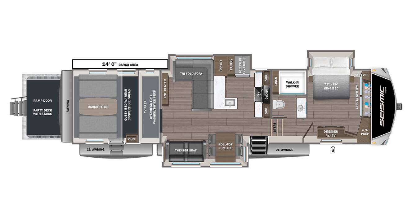 A photo of this 2026 Jayco Seismic 395