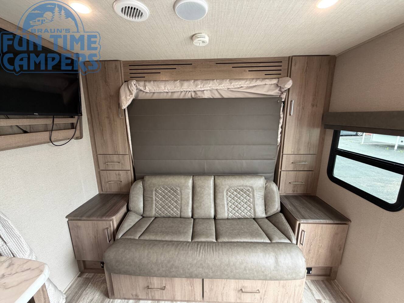 A photo of this 2022 Grand Design IMAGINE XLS 21BHE