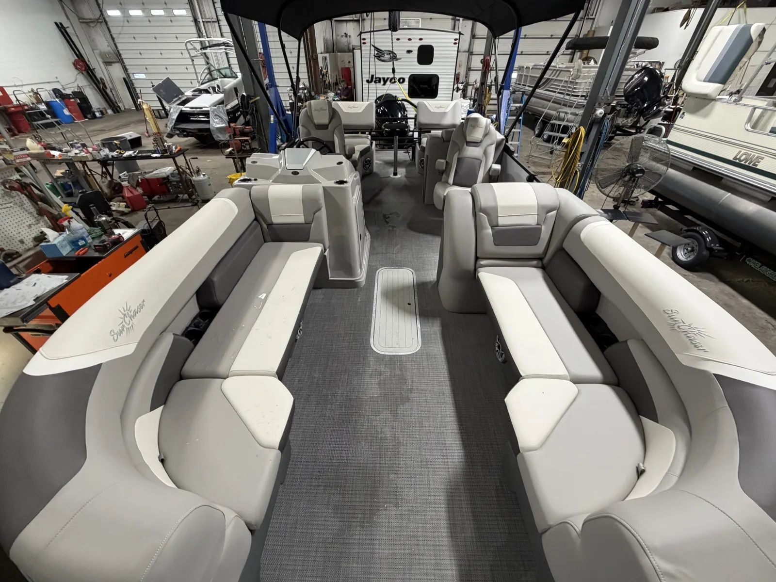 2026 Sunchaser ECLIPSE 25 LR DH TRIPLE 250HP BUNK TRAILER 25 DH in fargo ND