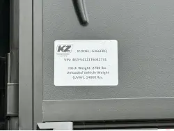 2026 KZ RV Durango Gold G366FBQ