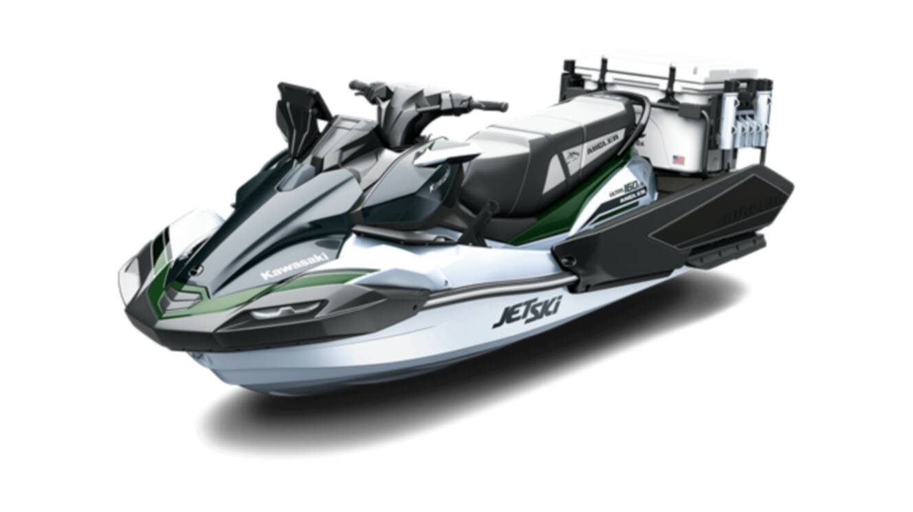 A photo of this 2025 Kawasaki Jet Ski® Ultra® 160LX-S Angler