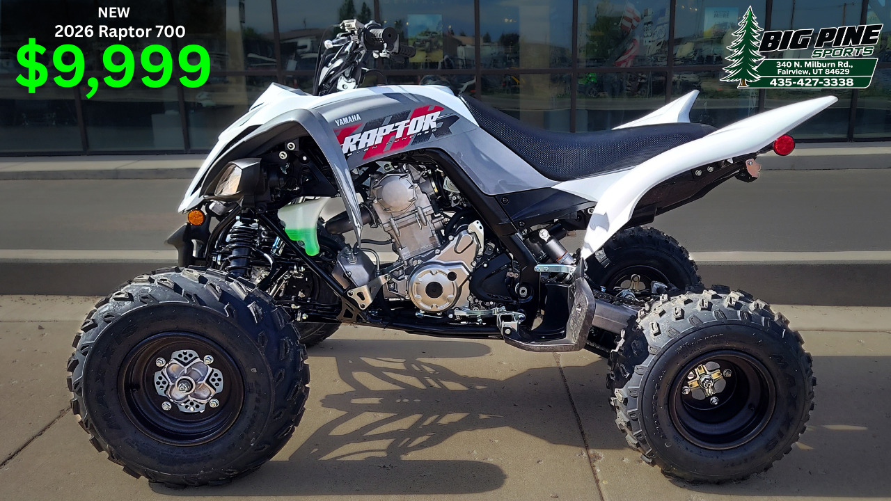 2026 Yamaha Raptor 700 in fairview UT